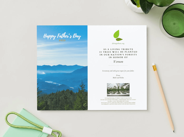 Plant a Tree Card Father's Day