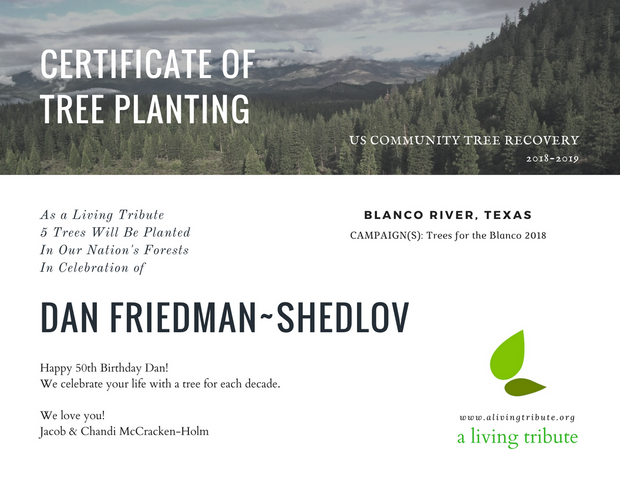 Plant-a-Tree Gift with E-Certificate