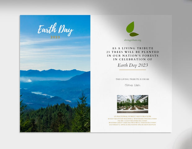 Plant a Tree for Earth Day 2024 - A Living Tribute